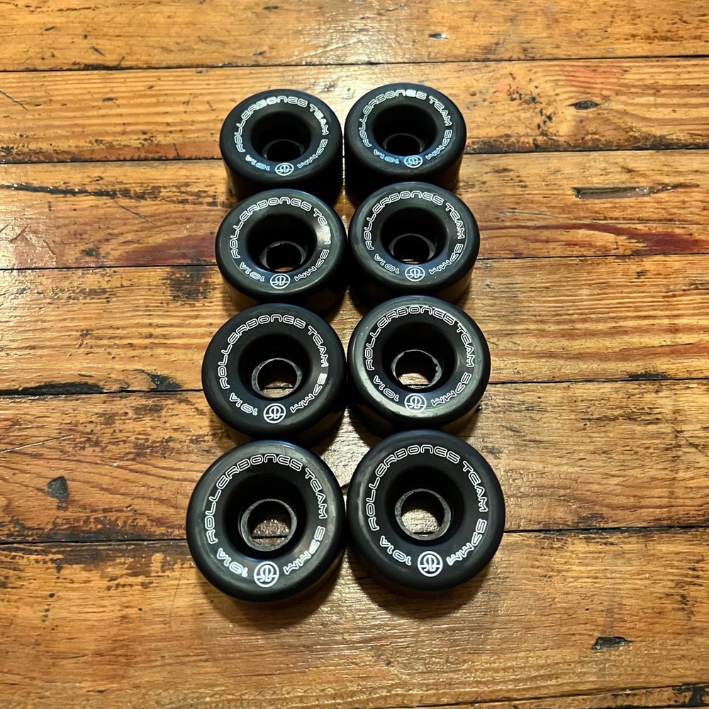 Rollerbones Black 101A 57MM Skateboard Wheels
